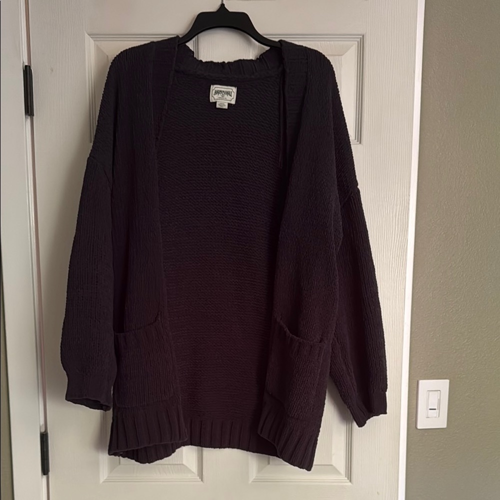 American Eagle Outfitters Navy Cardigan Sweater